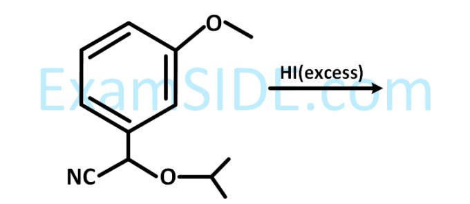 JEE Main 2019 (Online) 10th April Morning Slot Chemistry - Alcohols, Phenols and Ethers Question 134 English