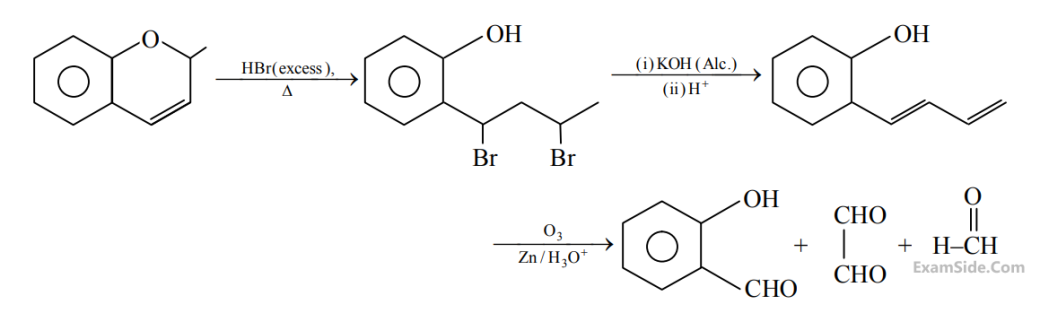JEE Main 2020 (Online) 2nd September Morning Slot Chemistry - Alcohols, Phenols and Ethers Question 127 English Explanation