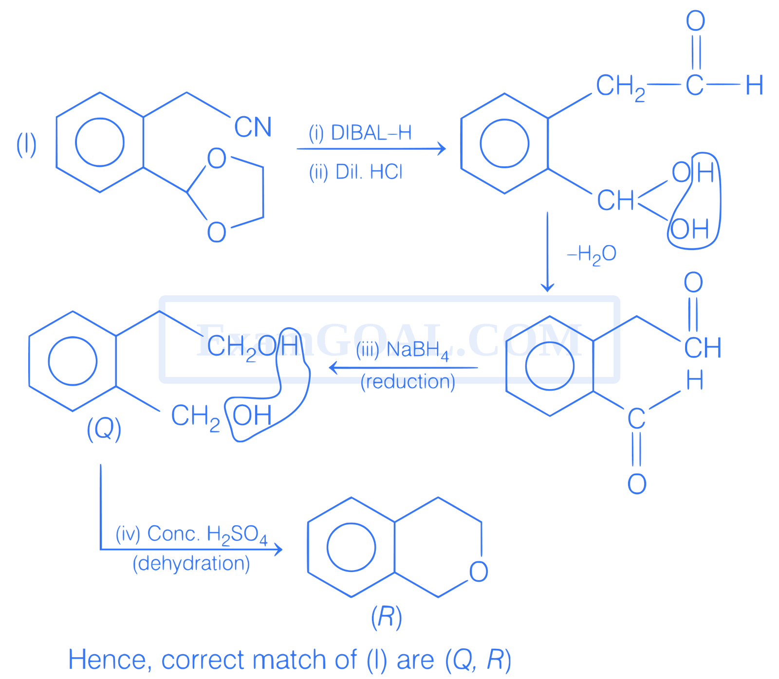 JEE Advanced 2019 Paper 2 Offline Chemistry - Aldehydes, Ketones and Carboxylic Acids Question 61 English Explanation 1