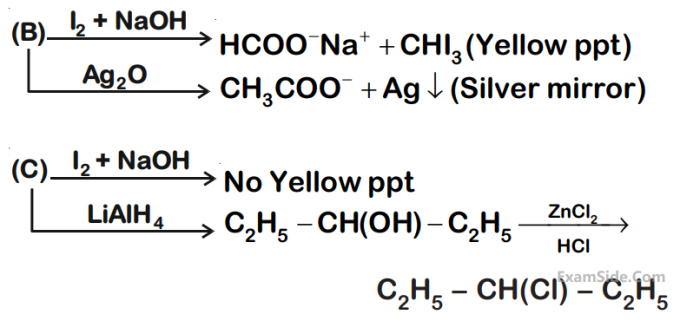 JEE Main 2020 (Online) 6th September Morning Slot Chemistry - Aldehydes, Ketones and Carboxylic Acids Question 184 English Explanation 2