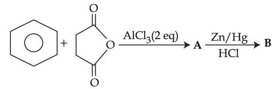 JEE Main 2021 (Online) 31st August Evening Shift Chemistry - Aldehydes, Ketones and Carboxylic Acids Question 144 English