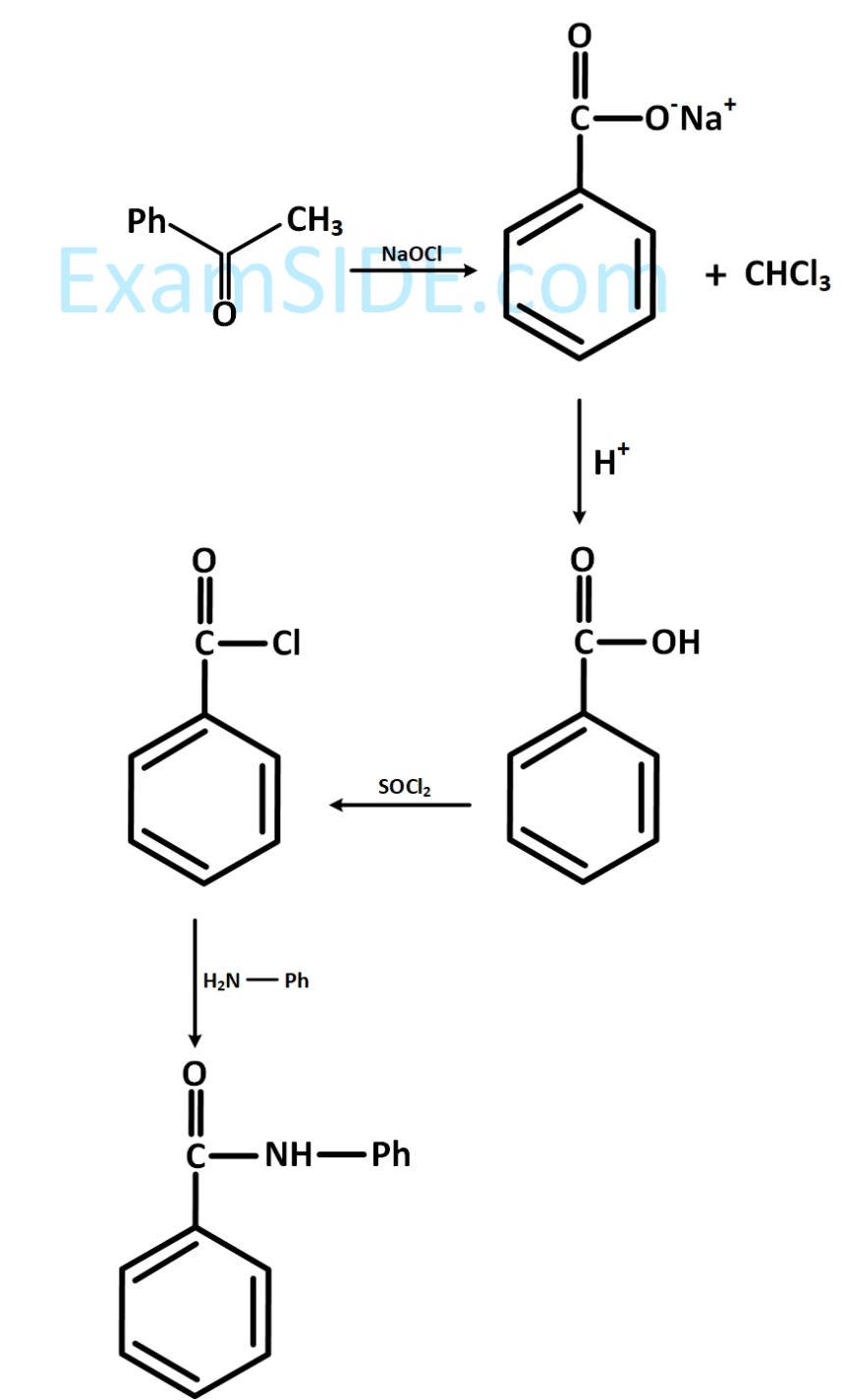 JEE Main 2019 (Online) 10th April Evening Slot Chemistry - Aldehydes, Ketones and Carboxylic Acids Question 208 English Explanation