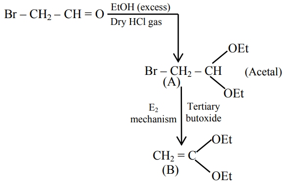 JEE Main 2021 (Online) 25th July Evening Shift Chemistry - Aldehydes, Ketones and Carboxylic Acids Question 153 English Explanation