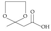 JEE Main 2021 (Online) 17th March Morning Shift Chemistry - Aldehydes, Ketones and Carboxylic Acids Question 165 English Option 1