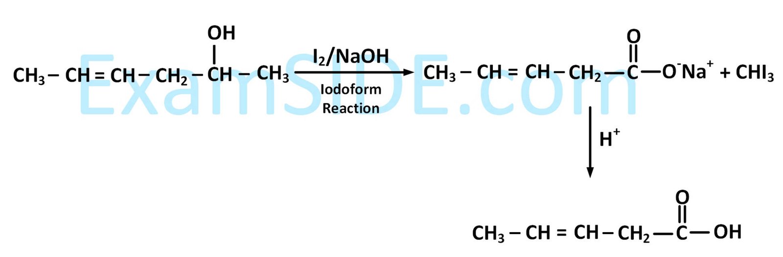 JEE Main 2019 (Online) 10th January Evening Slot Chemistry - Aldehydes, Ketones and Carboxylic Acids Question 226 English Explanation