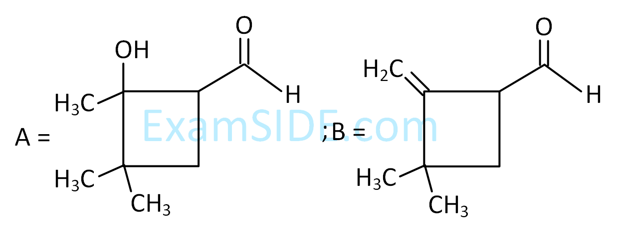 JEE Main 2019 (Online) 12th January Morning Slot Chemistry - Aldehydes, Ketones and Carboxylic Acids Question 221 English Option 1