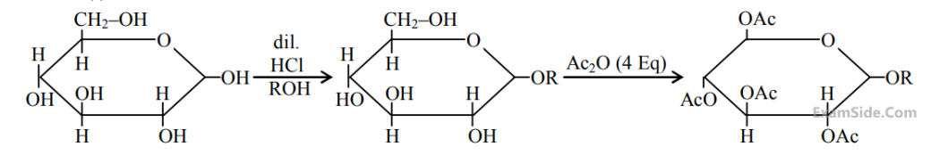 JEE Main 2020 (Online) 2nd September Morning Slot Chemistry - Biomolecules Question 136 English Explanation 1