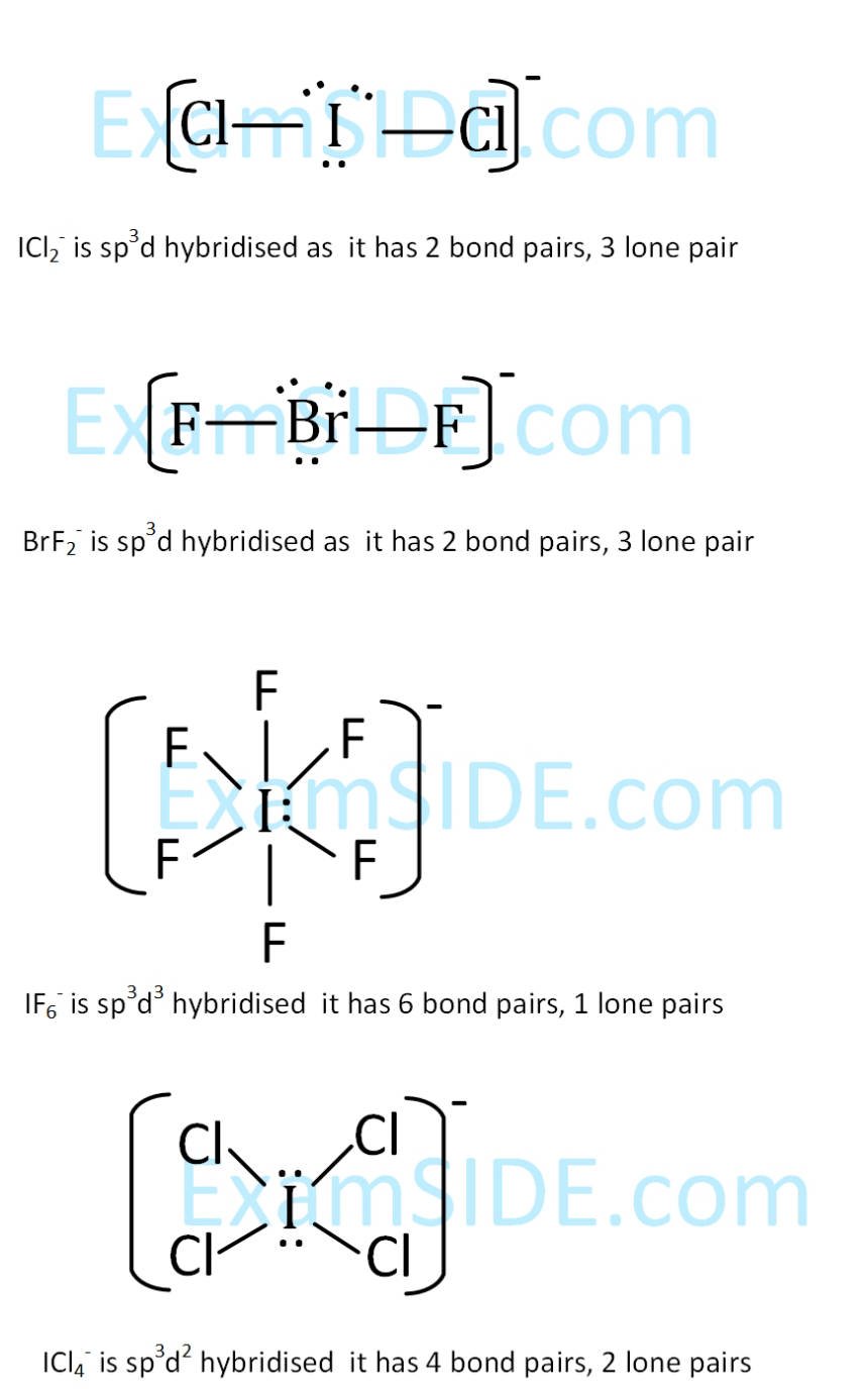 JEE Main 2019 (Online) 8th April Evening Slot Chemistry - Chemical Bonding & Molecular Structure Question 201 English Explanation