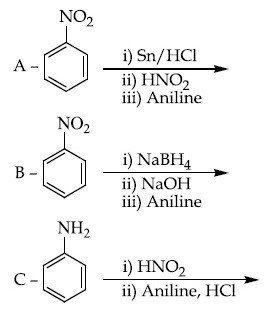 JEE Main 2021 (Online) 25th February Morning Shift Chemistry - Compounds Containing Nitrogen Question 171 English