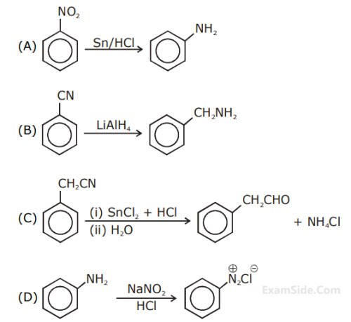 JEE Main 2020 (Online) 3rd September Morning Slot Chemistry - Compounds Containing Nitrogen Question 185 English Explanation