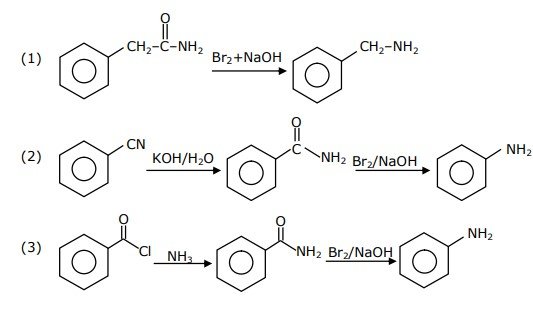 JEE Main 2021 (Online) 16th March Morning Shift Chemistry - Compounds Containing Nitrogen Question 165 English Explanation 1