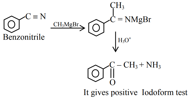 JEE Main 2021 (Online) 25th July Evening Shift Chemistry - Compounds Containing Nitrogen Question 144 English Explanation