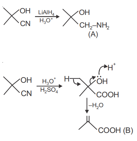 JEE Main 2021 (Online) 31st August Morning Shift Chemistry - Compounds Containing Nitrogen Question 131 English Explanation