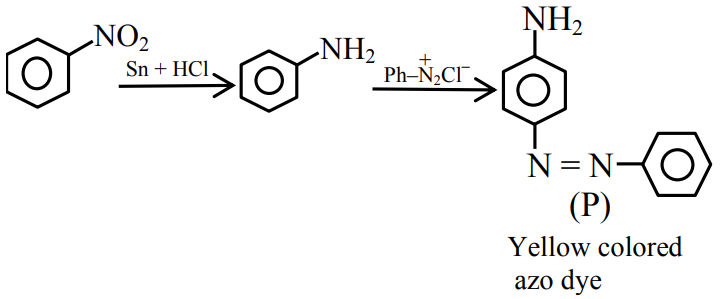 JEE Main 2021 (Online) 25th July Evening Shift Chemistry - Compounds Containing Nitrogen Question 145 English Explanation