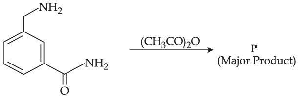 JEE Main 2021 (Online) 26th August Evening Shift Chemistry - Compounds Containing Nitrogen Question 138 English