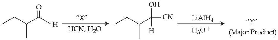 JEE Main 2021 (Online) 26th August Evening Shift Chemistry - Compounds Containing Nitrogen Question 137 English