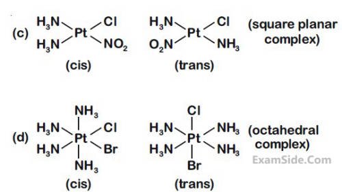 JEE Main 2020 (Online) 8th January Evening Slot Chemistry - Coordination Compounds Question 255 English Explanation