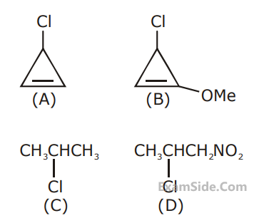 JEE Main 2020 (Online) 4th September Morning Slot Chemistry - Haloalkanes and Haloarenes Question 123 English