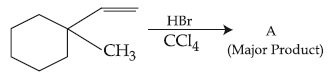 JEE Main 2021 (Online) 17th March Morning Shift Chemistry - Haloalkanes and Haloarenes Question 110 English