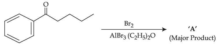 JEE Main 2021 (Online) 26th August Evening Shift Chemistry - Haloalkanes and Haloarenes Question 99 English