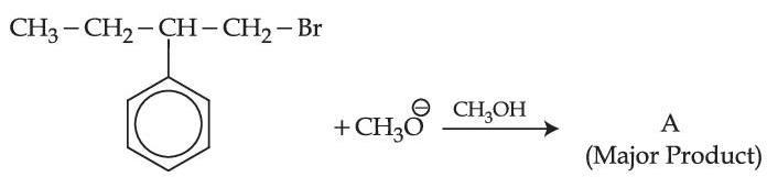 JEE Main 2021 (Online) 27th August Evening Shift Chemistry - Haloalkanes and Haloarenes Question 96 English