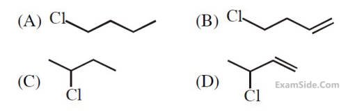 JEE Main 2020 (Online) 8th January Morning Slot Chemistry - Haloalkanes and Haloarenes Question 132 English