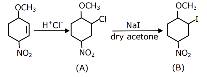 JEE Main 2021 (Online) 25th February Morning Shift Chemistry - Haloalkanes and Haloarenes Question 116 English Explanation