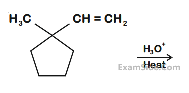 JEE Main 2020 (Online) 2nd September Morning Slot Chemistry - Hydrocarbons Question 109 English
