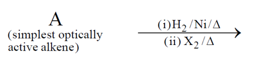 JEE Main 2020 (Online) 3rd September Morning Slot Chemistry - Hydrocarbons Question 107 English