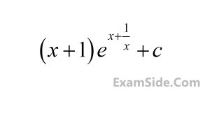 JEE Main 2014 (Offline) Mathematics - Indefinite Integrals Question 82 English Option 1