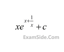 JEE Main 2014 (Offline) Mathematics - Indefinite Integrals Question 82 English Option 4