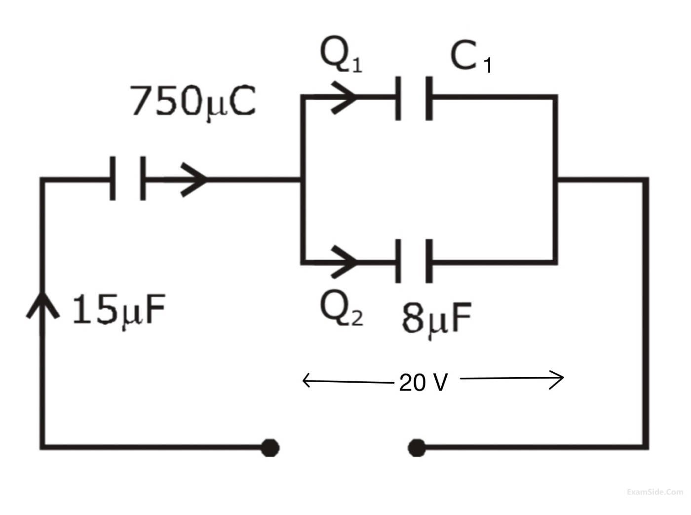 JEE Main 2020 (Online) 3rd September Morning Slot Physics - Capacitor Question 110 English Explanation