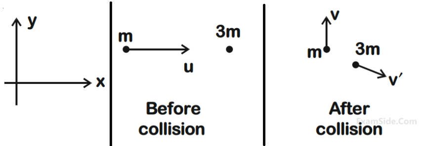 JEE Main 2020 (Online) 2nd September Morning Slot Physics - Center of Mass and Collision Question 82 English Explanation