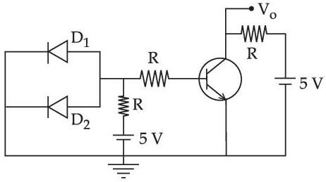 JEE Main 2021 (Online) 27th August Morning Shift Physics - Semiconductor Question 115 English